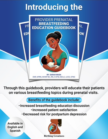 Provider Prenatal Breastfeeding Education Guidebook